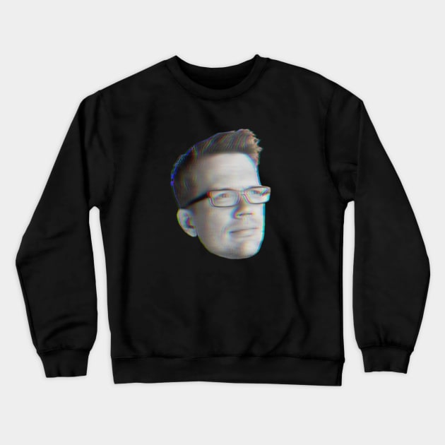 Hank Green Glitch Crewneck Sweatshirt by Bloom Photography